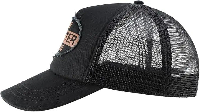 Men's Women Vintage Fashion Adjustable Mesh Trucker Hat
