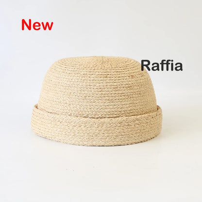 Summer Sailor Hat Beach Beret Sun Pillbox Hat