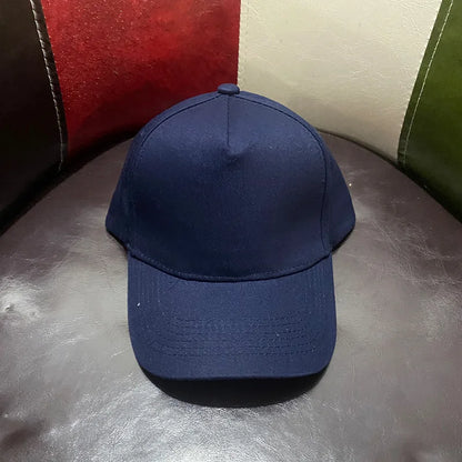 Unisex Solid Color 5 Panel Baseball Cap Trendy Casual Sport Hat