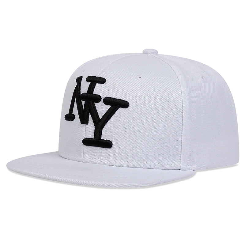 Unisex Letter Embroidery Hip-Hop Hats Spring Autumn Outdoor