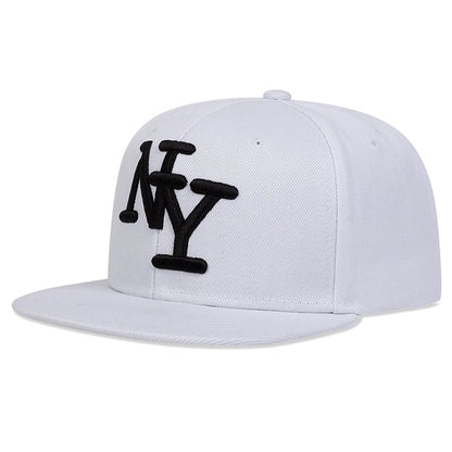 Unisex Letter Embroidery Hip-Hop Hats Spring Autumn Outdoor