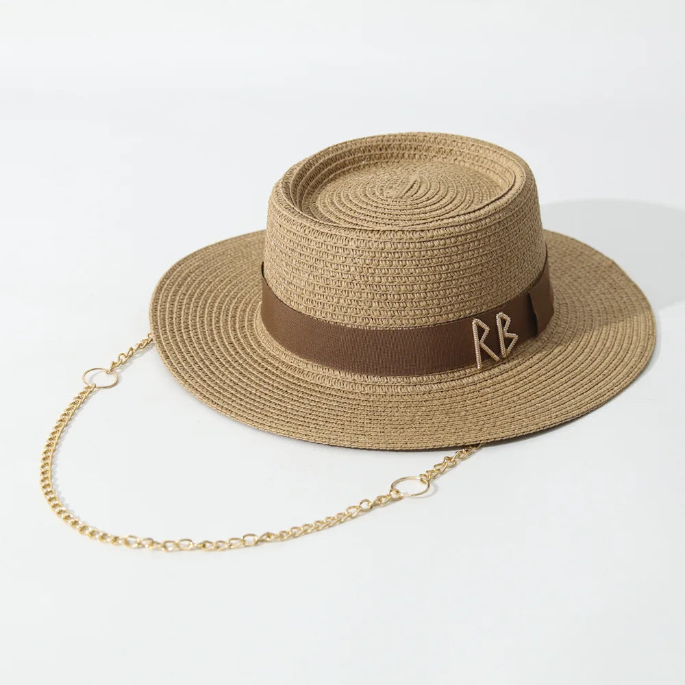 Elegant Ladies Party Dress Hats Travel Beach Sun Hat