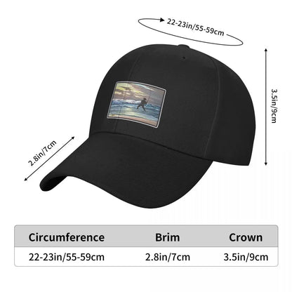 Love Surf Fishing Baseball Cap