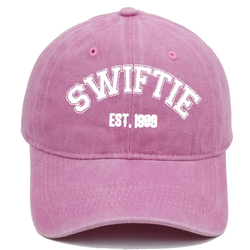 European and American Swiftie Embroidered Baseball Cap Summer