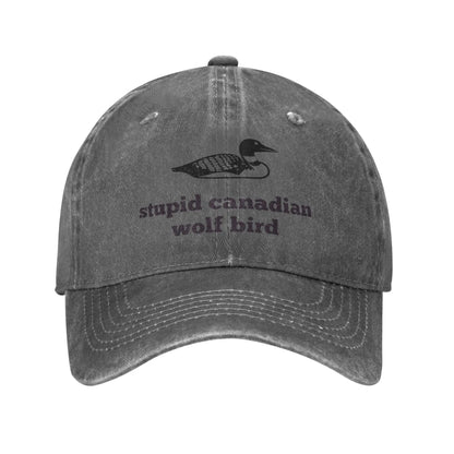 Funny Loon Quote Heated Rivalry Baseball Caps Vintage Distressed Denim Snapback Cap