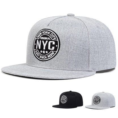 Unisex NEW YORK CITY Letter Embroidery Hip Hop Hats Outdoor Adjustable Sports Casual Baseball Caps