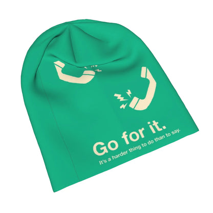 Y2k Gorros Go For It Djo Bonnet Homme Outdoor Thin Hat Skullies Beanies Caps