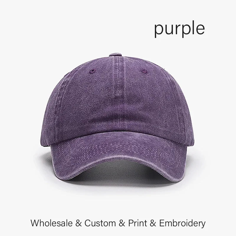 Men And Women DIY Design Letter Embroidery Hat