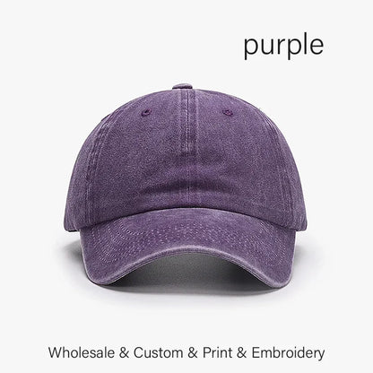 Men And Women DIY Design Letter Embroidery Hat