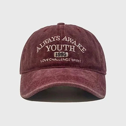 Cotton Retro Vintage Baseball Cap Men Women Denim