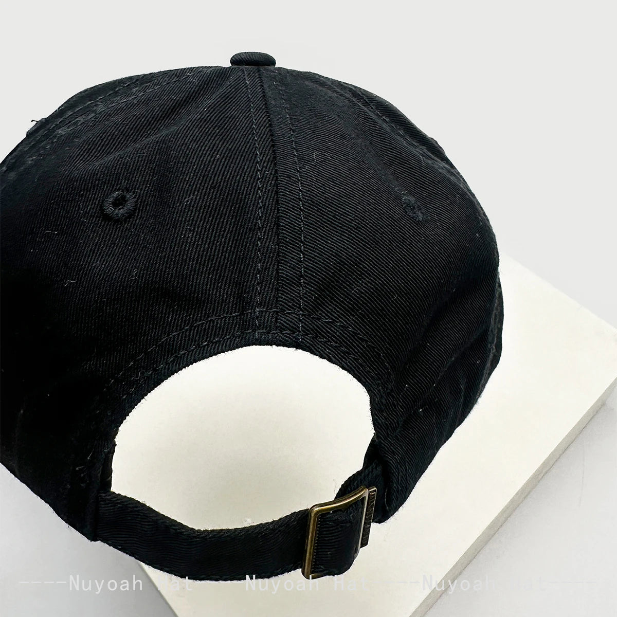 Korean Letter Embroidery Baseball Cap Unisex Retro Peaked Caps Fashionable Outdoor Simple Ins Design
