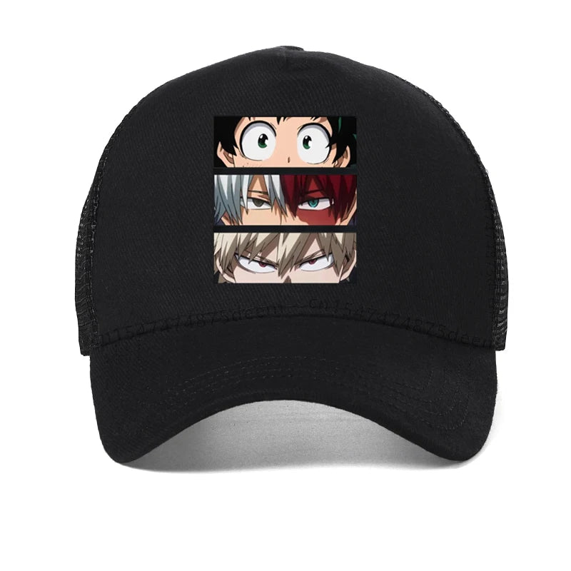 My Hero Academia Cute Anime Baseball Cap Women