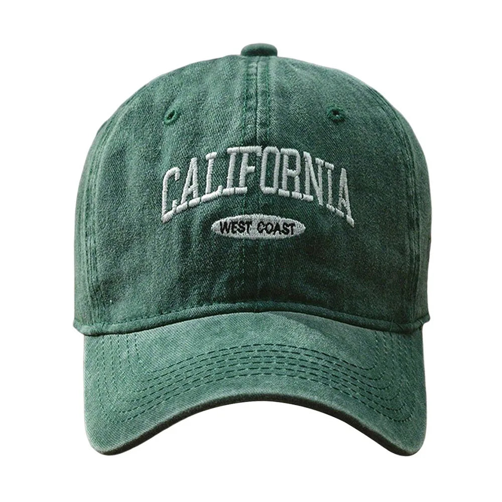 "California West Coast" Embroidered Baseball Cap Unisex
