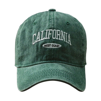 "California West Coast" Embroidered Baseball Cap Unisex