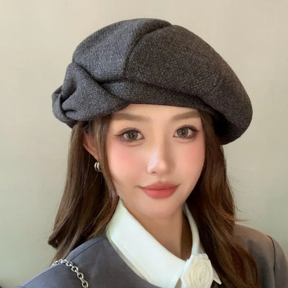Japanese Retro Beret Elegant Daily Hat