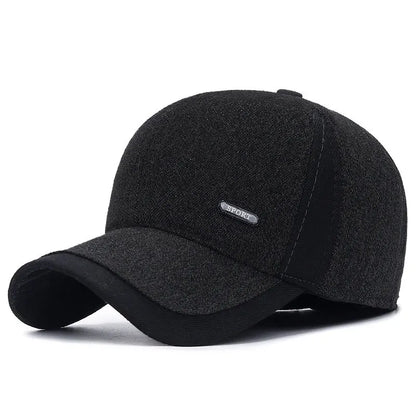 Autumn Thick Warm Men Winter Baseball Cap