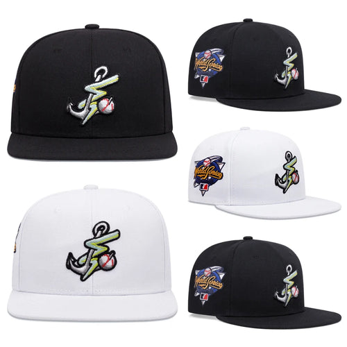 Flat Edge Hat Tennis Hook Embroidery Personalized Street Hip Hop Hat