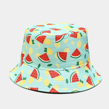 Creative Fruit Pattern Bucket Hat Men's And Women's