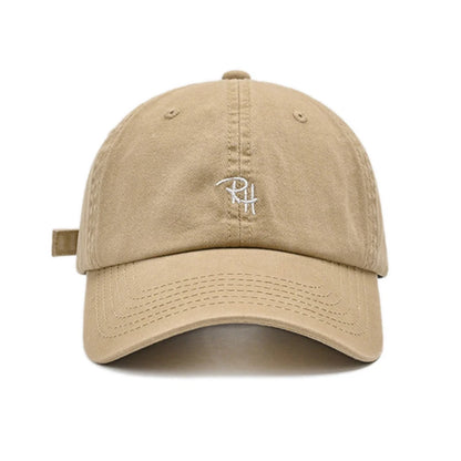 1pcs Simple Letter Baseball Cap Adult Breathable Cotton Sports
