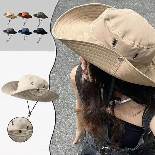 Women Outdoor Sun Hat Summer UV Protection Bucket