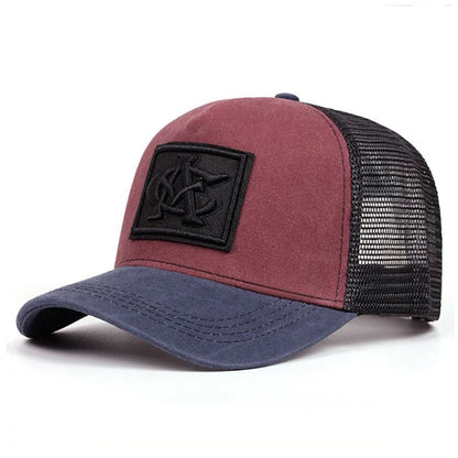 2026 New Breathable Mesh Hat CA Embroidered Baseball Hat
