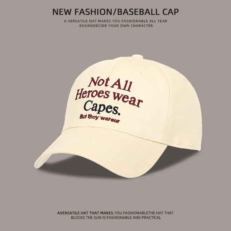 Retro Washed Embroidery Baseball Caps