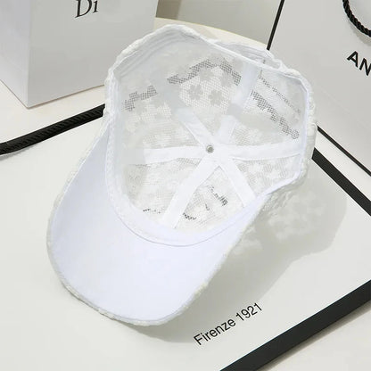 Summer Women Lace Hat Baseball Cap