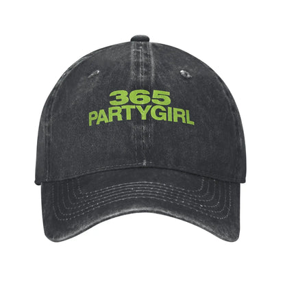 Baseball Cap 365 Party Girl Summer Vintage
