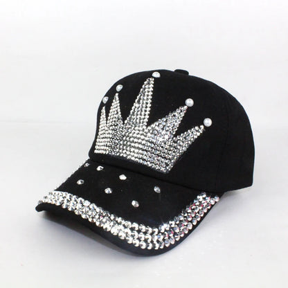 Casual Rhinestone Cute Adult Baseball Caps