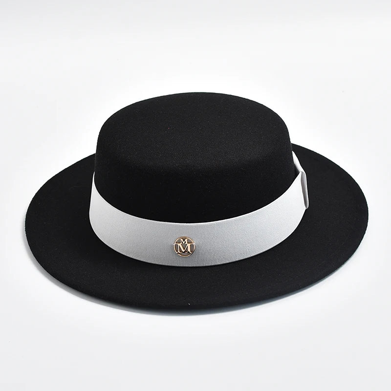British Style Fedora Hats For Women Fashion Autumn Winter