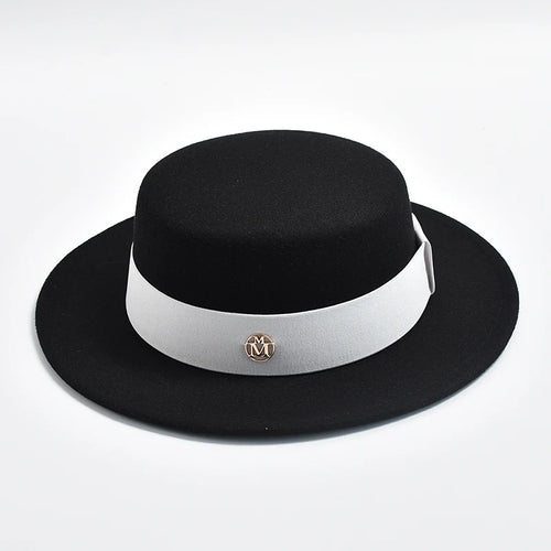 British Style Fedora Hats For Women Fashion Autumn Winter