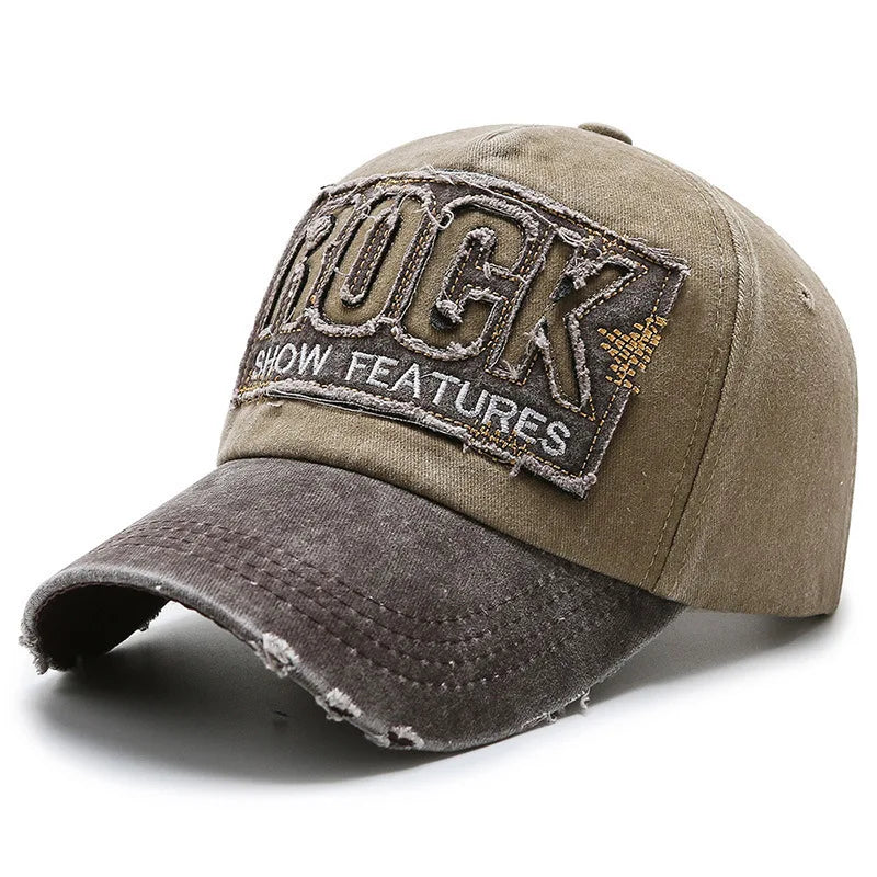 Men's And Women's Fashion Shabby Denim Baseball Cap