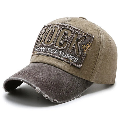 Men's And Women's Fashion Shabby Denim Baseball Cap