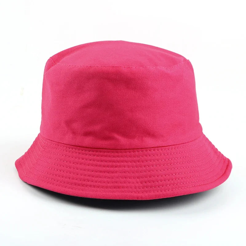 Fluorescent Bucket Hat Women All-Match Men's Caps Panama