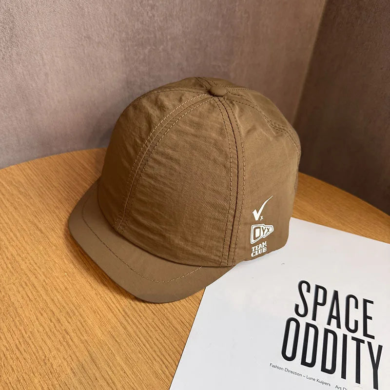 Summer Quick-Drying 3cm Short Brim Baseball Cap