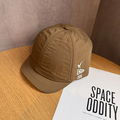 Summer Quick-Drying 3cm Short Brim Baseball Cap