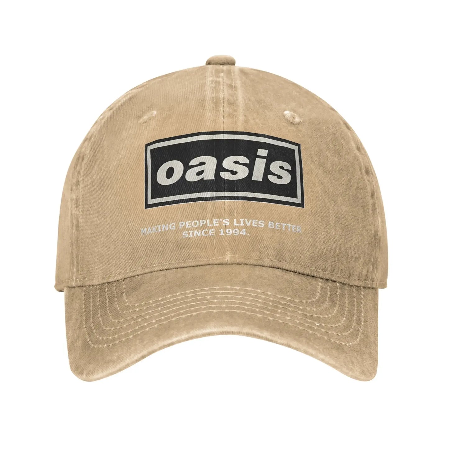 Oasi Band Logo Casual Baseball Cap