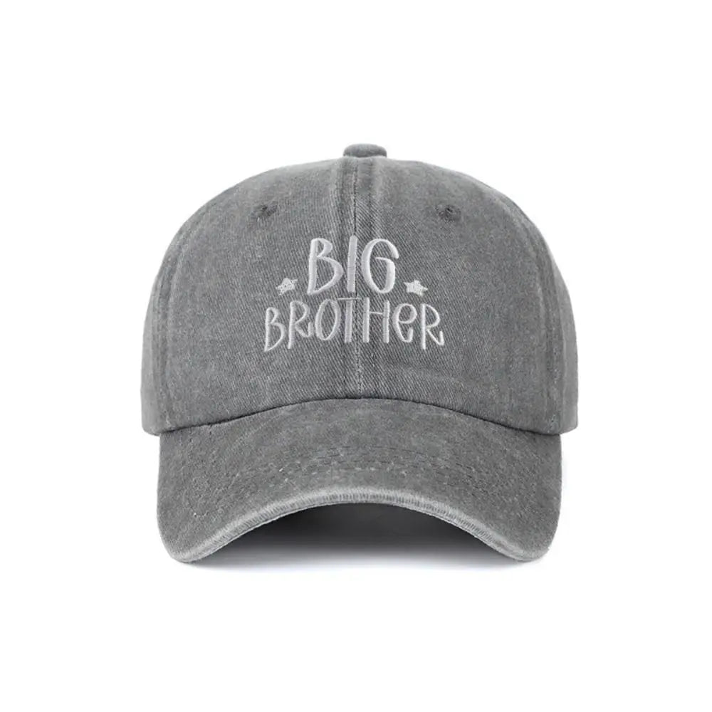 Fashion Washed Cotton Big Brother Big Sister Caps