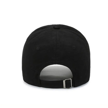Letter Embroidery Visor Baseball Cap Adjustable Pure Cotton Peaked Cap Casquette For Man Women Unisex