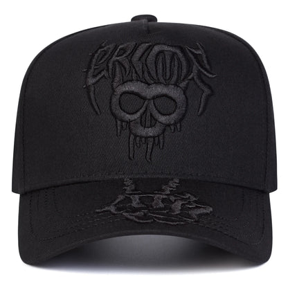 Unisex Skull Embroidery Baseball Caps Spring Autumn