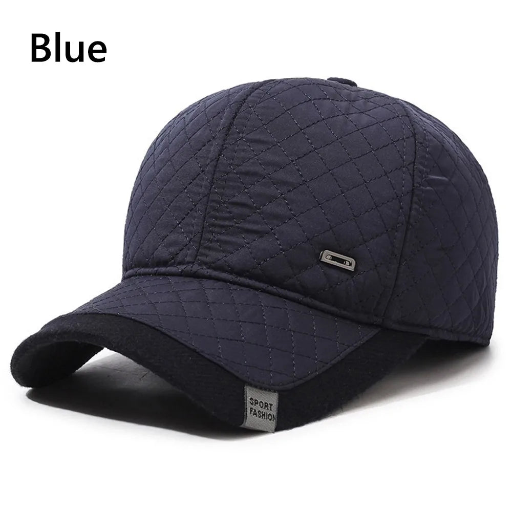 Sports Velvet Warm Men Baseball Cap
