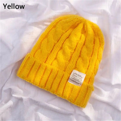 New Jamaican Reggae Loose Knitted Beanie Warm Wool Knitted Rainbow Hat