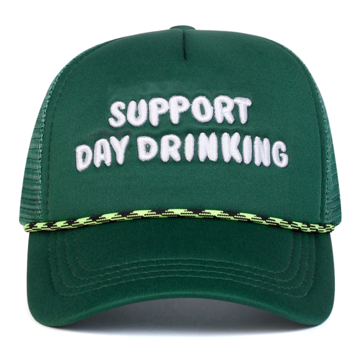 Unisex Day Drinking Letter Embroidery Baseball Net Caps Spring Summer