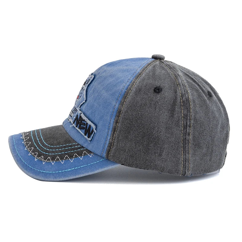 Unisex Washed Cotton Baseball Cap