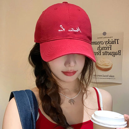 Women Solid Color Baseball Hat
