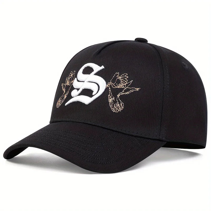 Fashion S Letter Embroidery Baseball Cap Cotton Snapback Hat Unisex Hip Hop Trucker Caps Men Women Outdoor sun Hats