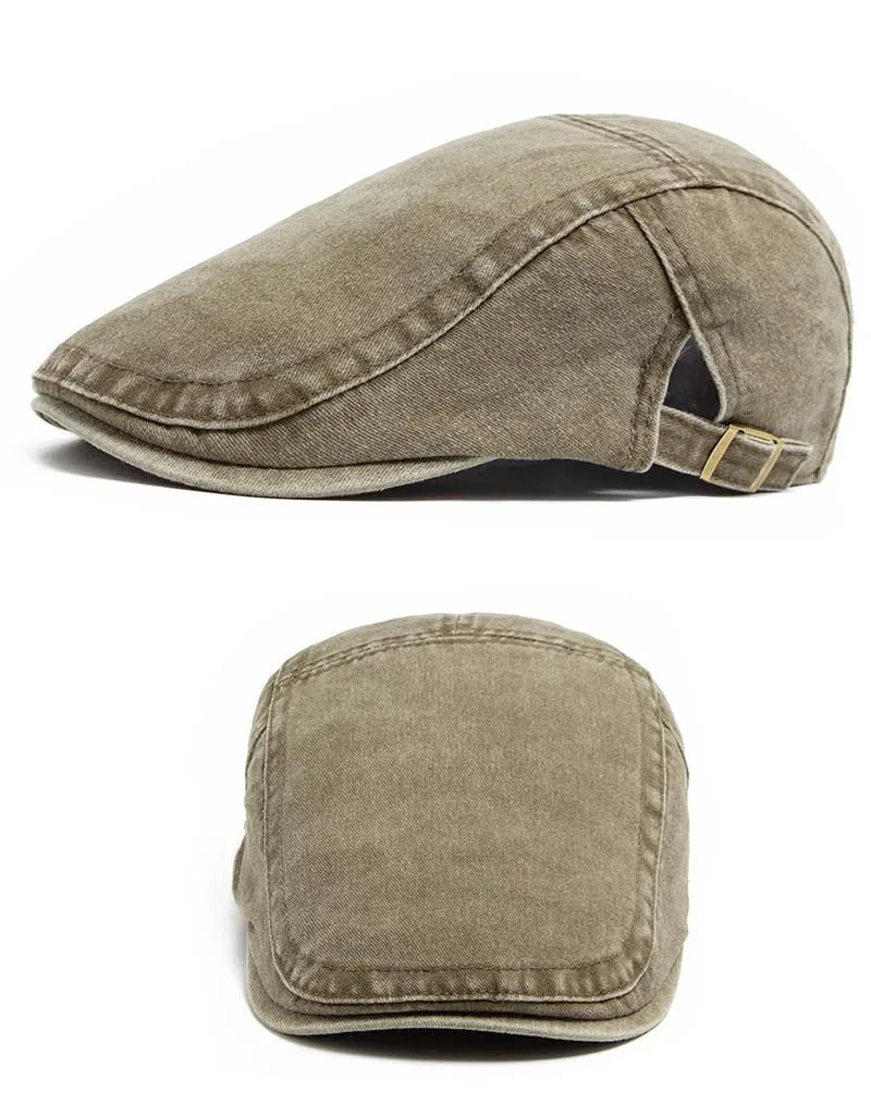 Hot Sale Vintage Painter Beret Unisex Fashion Flat Visor Cap Casual Autumn Retro