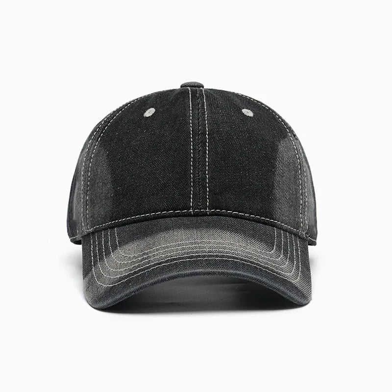Spring New Camouflage Denim Pure Cotton Baseball Cap