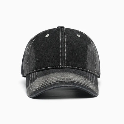 Spring New Camouflage Denim Pure Cotton Baseball Cap