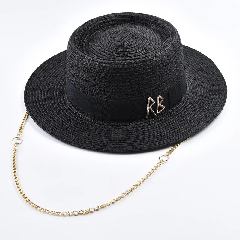 Elegant Ladies Party Dress Hats Travel Beach Sun Hat